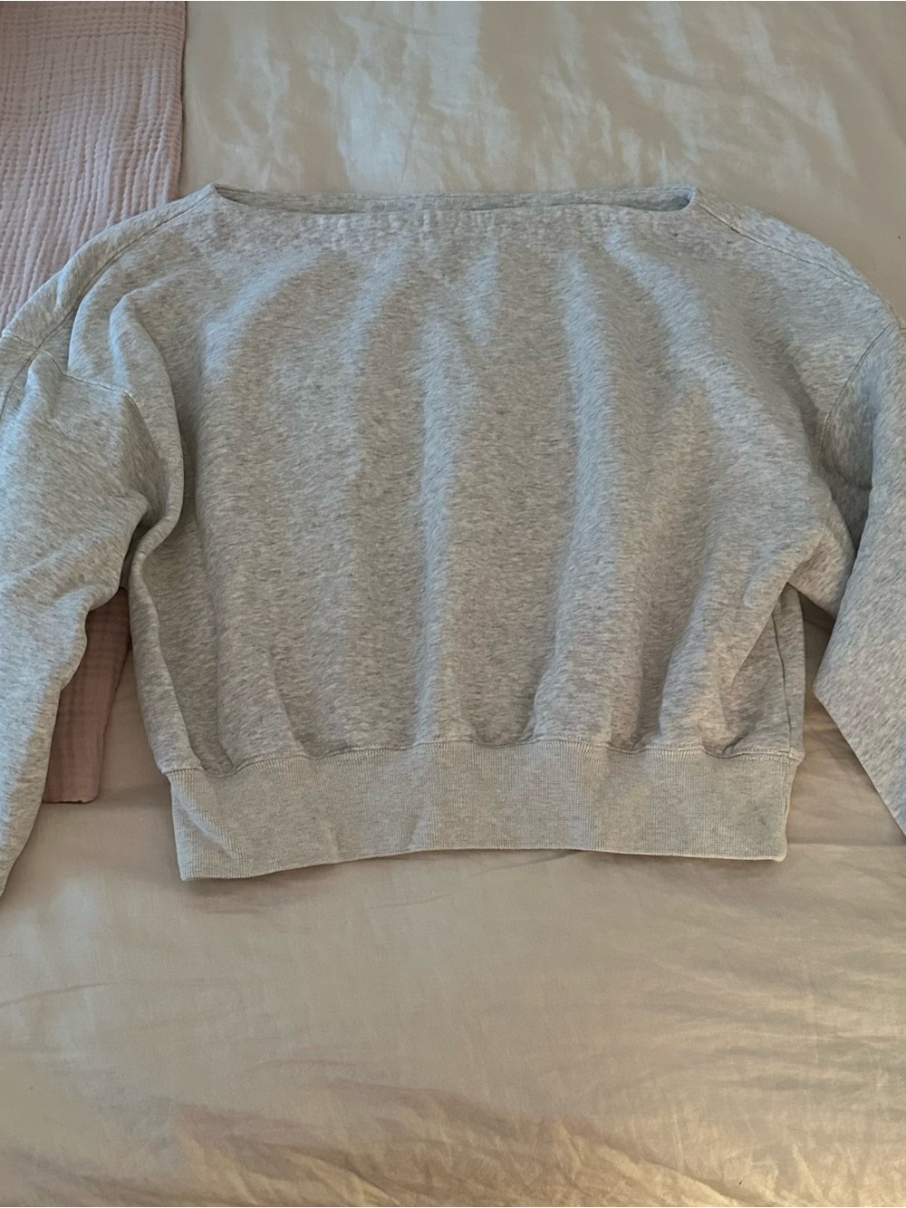 Abercrombie off the shoulder sweatshirt